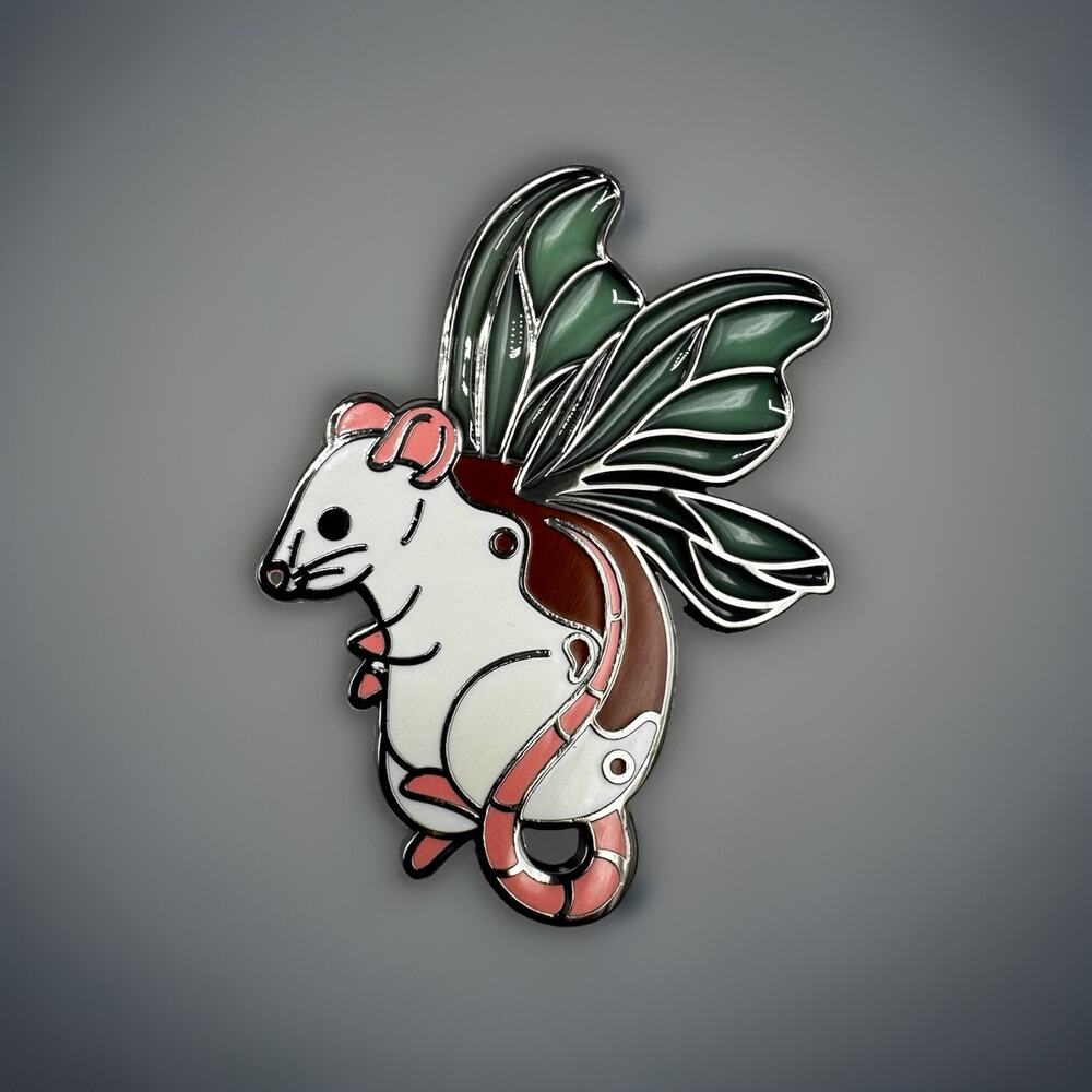 Vandal-Flys Fairy Rodents Blind Box Enamel Pin BUTTERFLY MOUSE RAT New Open Box
